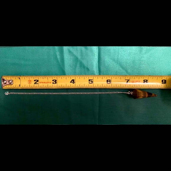 🐅 Tigers eye crystal pendulum 🐅 - Picture 3 of 3